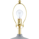 Modern European furniture - Empire Linen Shade Table Lamp - www.oroatrade.com