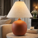 Modern European furniture - Empire Linen Shade Table Lamp - www.oroatrade.com