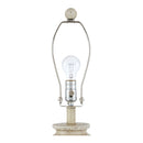Contract furniture - Cream Layered Base Floor Lamp - www.oroatrade.com