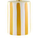 Modern European furniture - Striped Ceramic Linen Table Lamp - www.oroatrade.com