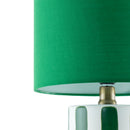 Modern European furniture - Striped Ceramic Linen Table Lamp - www.oroatrade.com
