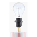 Modern European furniture - Striped Ceramic Linen Table Lamp - www.oroatrade.com