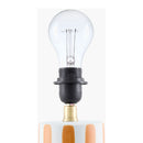 Modern European furniture - Striped Ceramic Linen Table Lamp - www.oroatrade.com