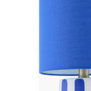 Modern European furniture - Striped Ceramic Linen Table Lamp - www.oroatrade.com