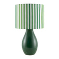 Modern European furniture - Striped Linen Ceramic Table Lamp - www.oroatrade.com