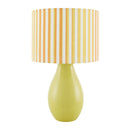 Modern European furniture - Striped Linen Ceramic Table Lamp - www.oroatrade.com
