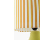 Modern European furniture - Striped Linen Ceramic Table Lamp - www.oroatrade.com