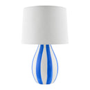 Modern European furniture - Hand-painted Striped Ceramic Table Lamp - www.oroatrade.com