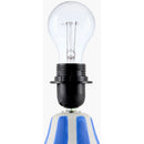 Modern European furniture - Hand-painted Striped Ceramic Table Lamp - www.oroatrade.com