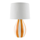 Modern European furniture - Hand-painted Striped Ceramic Table Lamp - www.oroatrade.com