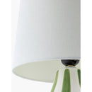 Modern European furniture - Hand-painted Striped Ceramic Table Lamp - www.oroatrade.com