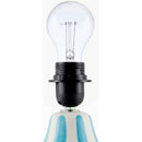Modern European furniture - Hand-painted Striped Ceramic Table Lamp - www.oroatrade.com