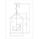 Modern European furniture - Iron-Framed 4-Light Chandelier - www.oroatrade.com