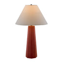 Modern European furniture - Painted Cement Linen Table Lamp - www.oroatrade.com