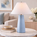 Modern European furniture - Painted Cement Linen Table Lamp - www.oroatrade.com