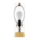 Modern European furniture - Painted Cement Linen Table Lamp - www.oroatrade.com