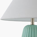 Modern European furniture - Painted Cement Linen Table Lamp - www.oroatrade.com