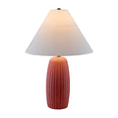 Modern European furniture - Painted Cement Linen Table Lamp - www.oroatrade.com