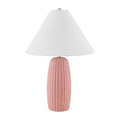 Modern European furniture - Painted Cement Linen Table Lamp - www.oroatrade.com