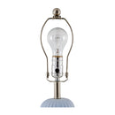 Modern European furniture - Painted Cement Linen Table Lamp - www.oroatrade.com