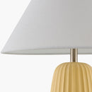Modern European furniture - Painted Cement Linen Table Lamp - www.oroatrade.com