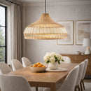 Hospitality furniture - Braided Rattan Pendant Lamp - www.oroatrade.com