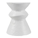 Contract furniture - White Ceramic Sculpted Table Lamp - www.oroatrade.com