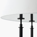 Modern European furniture -  White Linen 5-Light Chandelier - www.oroatrade.com