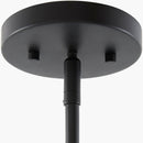 Modern European furniture -  White Linen 5-Light Chandelier - www.oroatrade.com