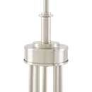 Modern European furniture -  White Linen 5-Light Chandelier - www.oroatrade.com