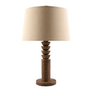 Contract furniture - Cream Linen Accent Table Lamp - www.oroatrade.com