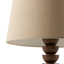 Contract furniture - Cream Linen Accent Table Lamp - www.oroatrade.com
