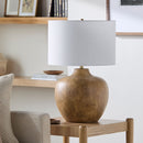 Modern European furniture - Painted Ceramic Table Lamp - www.oroatrade.com
