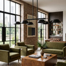 Hospitality furniture - Metal Shade 6-Light Chandelier - www.oroatrade.com