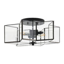 Hospitality furniture - Iron-Framed Glass Ceiling Lamp - www.oroatrade.com