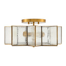 Hospitality furniture - Iron-Framed Frosted Glass Ceiling Lamp - www.oroatrade.com