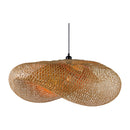 Contract furniture - Braided Bamboo Pendant Lamp - www.oroatrade.com