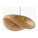 Contract furniture - Braided Bamboo Pendant Lamp - www.oroatrade.com
