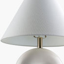 Hospitality furniture - White Arched Ceramic Table Lamp - www.oroatrade.com