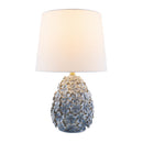 Hospitality furniture -  Blue Floral Ceramic Table Lamp - www.oroatrade.com