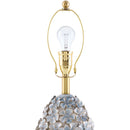 Hospitality furniture - Blue Floral Ceramic Table Lamp - www.oroatrade.com