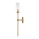 Modern European furniture - Clear Glass Shade Wall Lamp - www.oroatrade.com