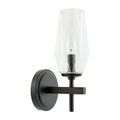 Modern European furniture - Faceted Clear Glass Wall Lamp - www.oroatrade.com