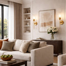 Modern European furniture - Faceted Clear Glass Wall Lamp - www.oroatrade.com