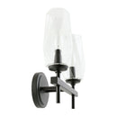 Modern European furniture - Faceted Clear Glass Wall Lamp - www.oroatrade.com
