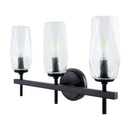 Modern European furniture - Faceted Clear Glass Wall Lamp - www.oroatrade.com
