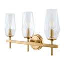 Modern European furniture - Faceted Clear Glass Wall Lamp - www.oroatrade.com