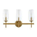 Modern European furniture - Faceted Clear Glass Wall Lamp - www.oroatrade.com