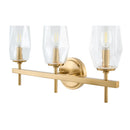 Modern European furniture - Faceted Clear Glass Wall Lamp - www.oroatrade.com