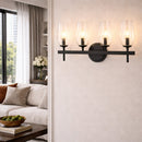Modern European furniture - Faceted Clear Glass Wall Lamp - www.oroatrade.com